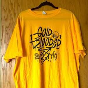 Gold State Warriors Gold Blooded TShirt, 2022 N.B.A Playoffs 
Smoke free home